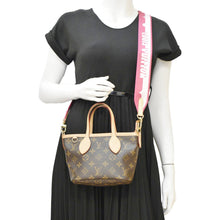 Load image into Gallery viewer, LOUIS VUITTON Neverfull BB Monogram Canvas Tote Shoulder Bag Brown
