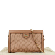 Load image into Gallery viewer, GUCCI Ophidia Small GG Canvas Chain Shoulder Bag Pink 503877
