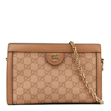 Load image into Gallery viewer, GUCCI Ophidia Small GG Canvas Chain Shoulder Bag Pink 503877
