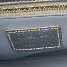 Load image into Gallery viewer, CHRISTIAN DIOR Lady Dior Lambskin Leather Shoulder Bag Metallic Silver
