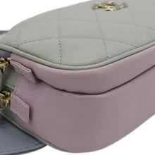 Load image into Gallery viewer, CHANEL CC Double Zip Quilted Leather Tri-Color Belt Bag Pink
