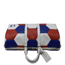 Load image into Gallery viewer, LOUIS VUITTON Keepall 50 FIFA Cup Bandouliere Leather Travel Bag Multicolor
