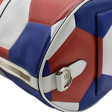 Load image into Gallery viewer, LOUIS VUITTON Keepall 50 FIFA Cup Bandouliere Leather Travel Bag Multicolor
