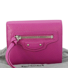 Load image into Gallery viewer, BALENCIAGA Neo Classic Mini Leather Wallet Pink
