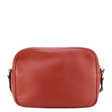 Load image into Gallery viewer, GUCCI Soho Disco Camera Leather Crossbody Bag Red 308364
