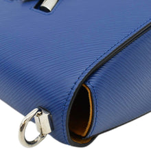 Load image into Gallery viewer, LOUIS VUITTON Twist MM Braided Handle Epi Leather Shoulder Bag Blue
