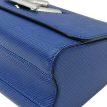 Load image into Gallery viewer, LOUIS VUITTON Twist MM Braided Handle Epi Leather Shoulder Bag Blue
