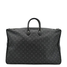 Load image into Gallery viewer, LOUIS VUITTON 2 Hangers Monogram Eclipse Garment Cover Bag Black upper side
