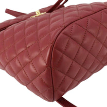 Load image into Gallery viewer, CHANEL Urban Spirit Quilted Leather Backpack Bag Red
