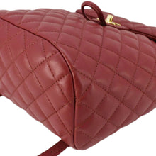 Load image into Gallery viewer, CHANEL Urban Spirit Quilted Leather Backpack Bag Red
