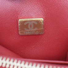 Load image into Gallery viewer, CHANEL CC Coco Caviar Leather Top Handle Flap Shoulder Bag Red
