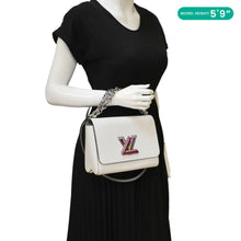 Load image into Gallery viewer, LOUIS VUITTON Twist Epi Leather Crossbody Bag White
