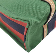 Load image into Gallery viewer, GUCCI GG Interlocking Canvas Web Tote Bag Tri Color Green 727728
