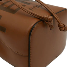 Load image into Gallery viewer, FENDI Mon Tresor Leather Bucket Hobo Bag Brown
