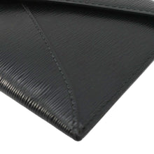 Load image into Gallery viewer, PRADA  Envelope Vitello Leather Wallet Black
