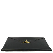 Load image into Gallery viewer, PRADA  Envelope Vitello Leather Wallet Black
