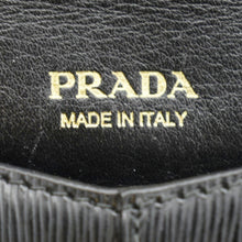 Load image into Gallery viewer, PRADA  Envelope Vitello Leather Wallet Black
