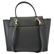 Load image into Gallery viewer, CELINE Nano Belt Grained Leather Shoulder Bag Black
