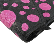 Load image into Gallery viewer, LOUIS VUITTON LV X YK Victorine Polka Dot Monogram Empreinte Leather Wallet Fuchsia
