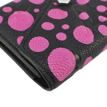 Load image into Gallery viewer, LOUIS VUITTON LV X YK Victorine Polka Dot Monogram Empreinte Leather Wallet Fuchsia
