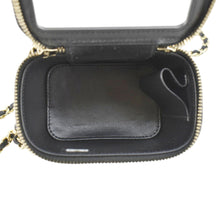 Load image into Gallery viewer, CHANEL Coco Casino Mini Quilted Caviar Leather Vanity Case Black
