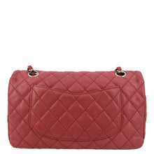 Load image into Gallery viewer, CHANEL Classic Medium Double Flap Quilted Caviar Leather Shoulder Bag Red
