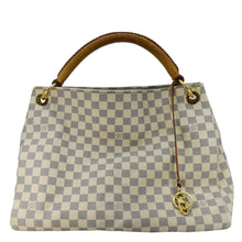 Load image into Gallery viewer, LOUIS VUITTON Artsy MM Damier Azur Hobo Bag White
