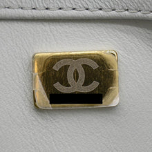 Load image into Gallery viewer, CHANEL Sweet Camellia Flap Adjustable Chain WOC Quilted Leather Crossbody Bag Light Blue
