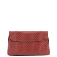 Load image into Gallery viewer, GUCCI Emily Medium GG Guccissima Leather Chain Shoulder Bag Red 449635
