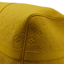 Load image into Gallery viewer, LOUIS VUITTON Keepall 50 Bandouliere Monogram Taurillon Leather Travel Bag Yellow
