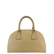 Load image into Gallery viewer, PRADA Bowling Medium Saffiano Leather Satchel Bag Cream
