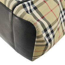 Load image into Gallery viewer, BURBERRY Vintage Check Flap Nylon Diaper Bag Beige
