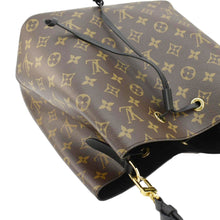 Load image into Gallery viewer, LOUIS VUITTON Neonoe MM Monogram Canvas Shoulder Bag Black
