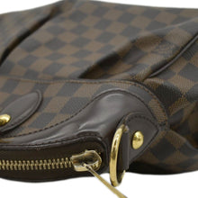 Load image into Gallery viewer, LOUIS VUITTON Trevi PM Damier Ebene Satchel Shoulder Bag Brown
