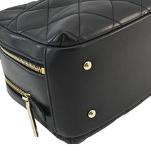 Load image into Gallery viewer, CHANEL Trendy CC Bowling Quilted Leather Shoulder Bag Black
