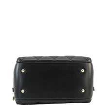 Load image into Gallery viewer, CHANEL Trendy CC Bowling Quilted Leather Shoulder Bag Black
