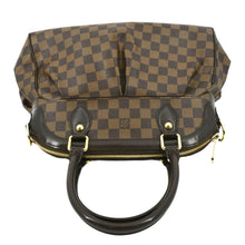 Load image into Gallery viewer, LOUIS VUITTON Trevi PM Damier Ebene Satchel Shoulder Bag Brown
