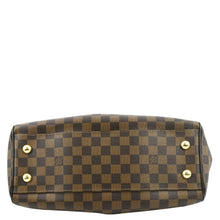 Load image into Gallery viewer, LOUIS VUITTON Trevi PM Damier Ebene Satchel Shoulder Bag Brown
