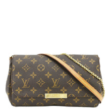 Load image into Gallery viewer, LOUIS VUITTON Favorite MM Monogram Canvas Shoulder Bag Brown
