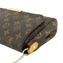 Load image into Gallery viewer, LOUIS VUITTON Favorite MM Monogram Canvas Shoulder Bag Brown
