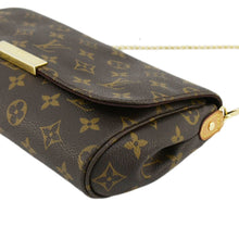 Load image into Gallery viewer, LOUIS VUITTON Favorite MM Monogram Canvas Shoulder Bag Brown
