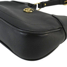 Load image into Gallery viewer, GUCCI Aphrodite Small Leather Shoulder Bag Black 731817
