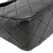 Load image into Gallery viewer, CHANEL Classic Flap Vintage Quilted Leather Tote Bag Black
