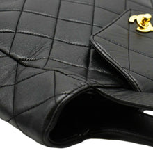 Load image into Gallery viewer, CHANEL Classic Flap Vintage Quilted Leather Tote Bag Black
