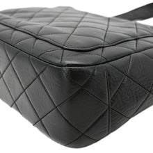 Load image into Gallery viewer, CHANEL Classic Flap Vintage Quilted Leather Tote Bag Black
