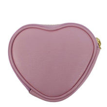 Load image into Gallery viewer, Gucci Bananya Heart Print Leather Coin Case Pink 701062
