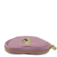 Load image into Gallery viewer, Gucci Bananya Heart Print Leather Coin Case Pink 701062
