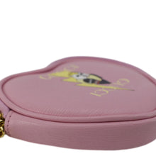 Load image into Gallery viewer, Gucci Bananya Heart Print Leather Coin Case Pink 701062
