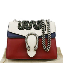 Load image into Gallery viewer, GUCCI Dionysus Embroidered Shoulder Bag Red  front
