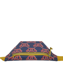 Load image into Gallery viewer, GUCCI Children&#39;s Interlocking G Snail Print Canvas Bumbag Blue 502095
